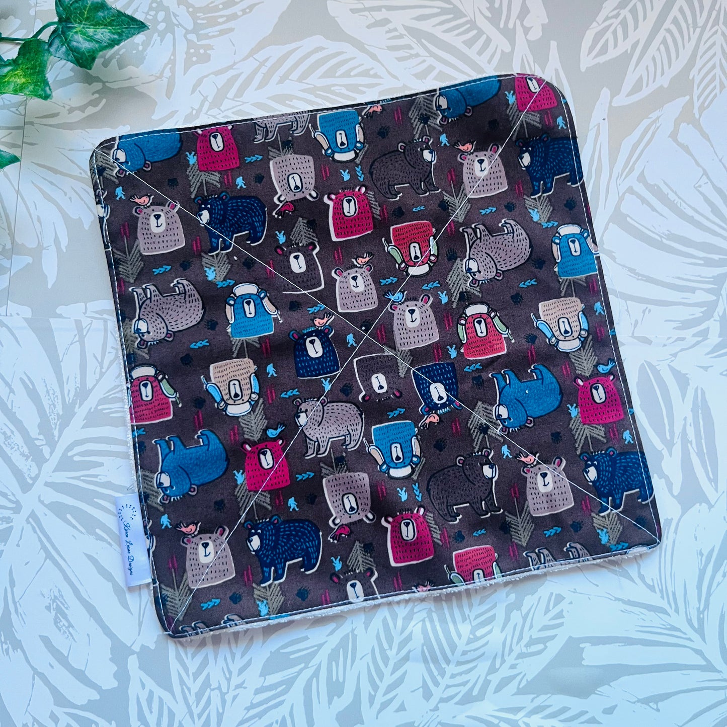 Brown Bear Wash Cloth