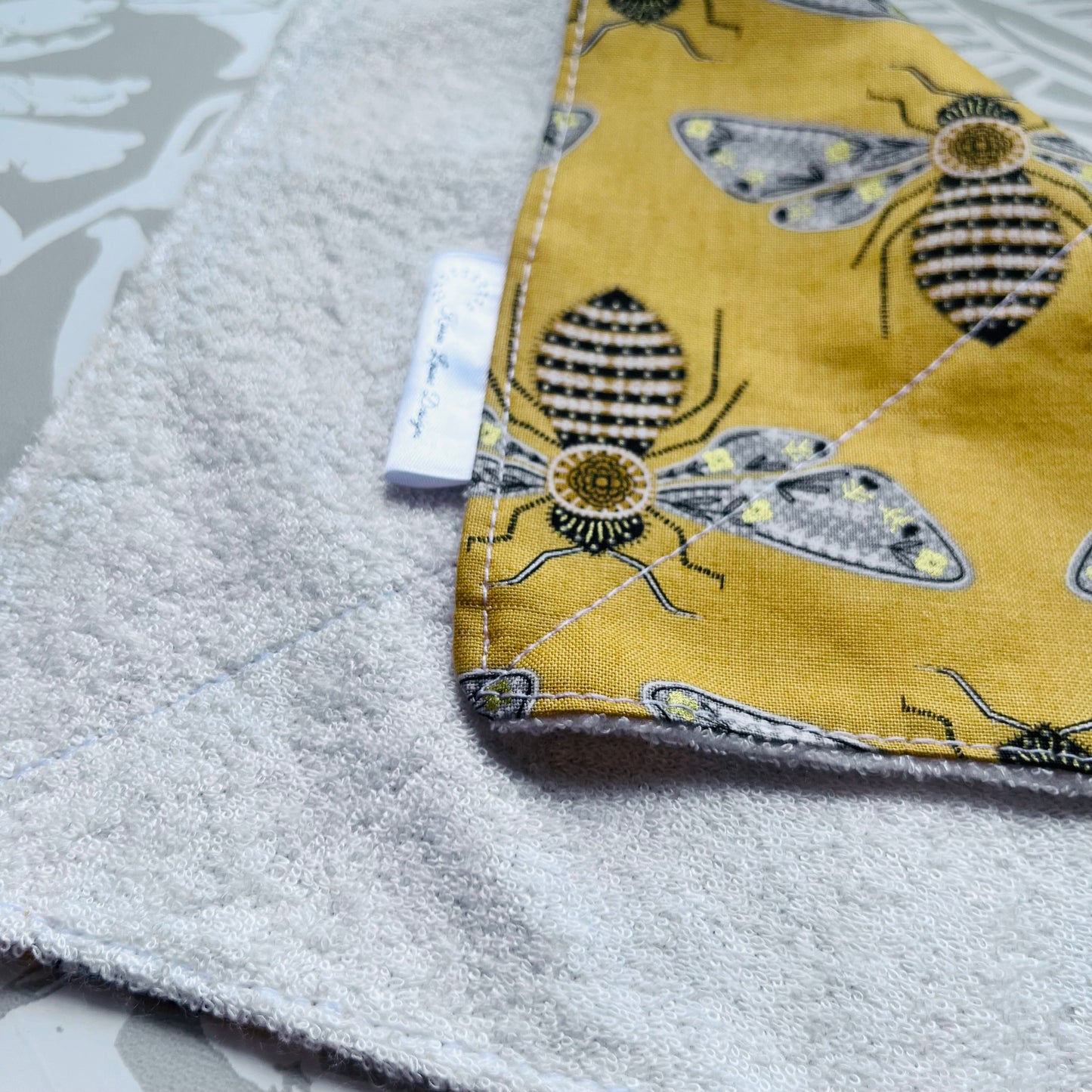 Golden Bee Wash Cloth