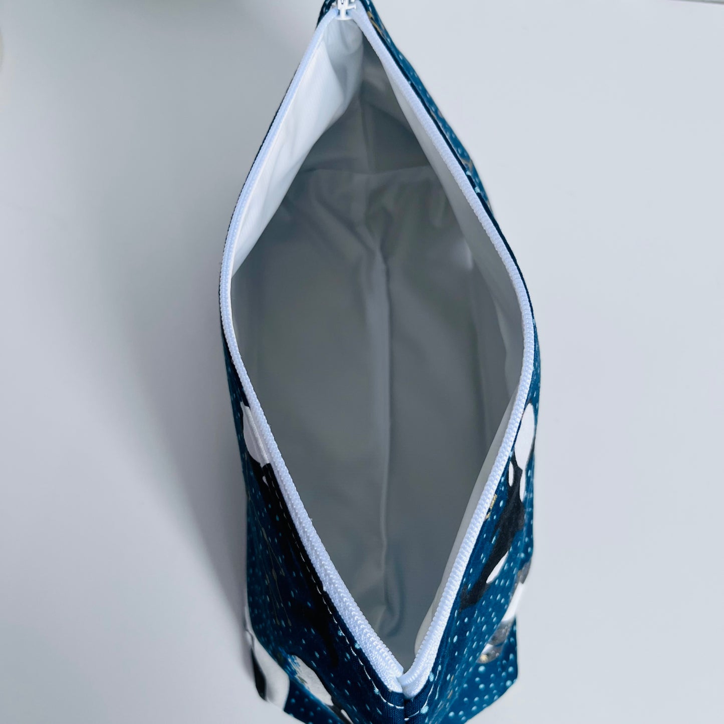 Whale and Constilation Travel/Cosmetic Bag