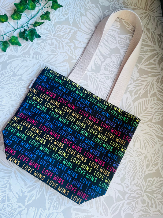 Love Wins Market Tote