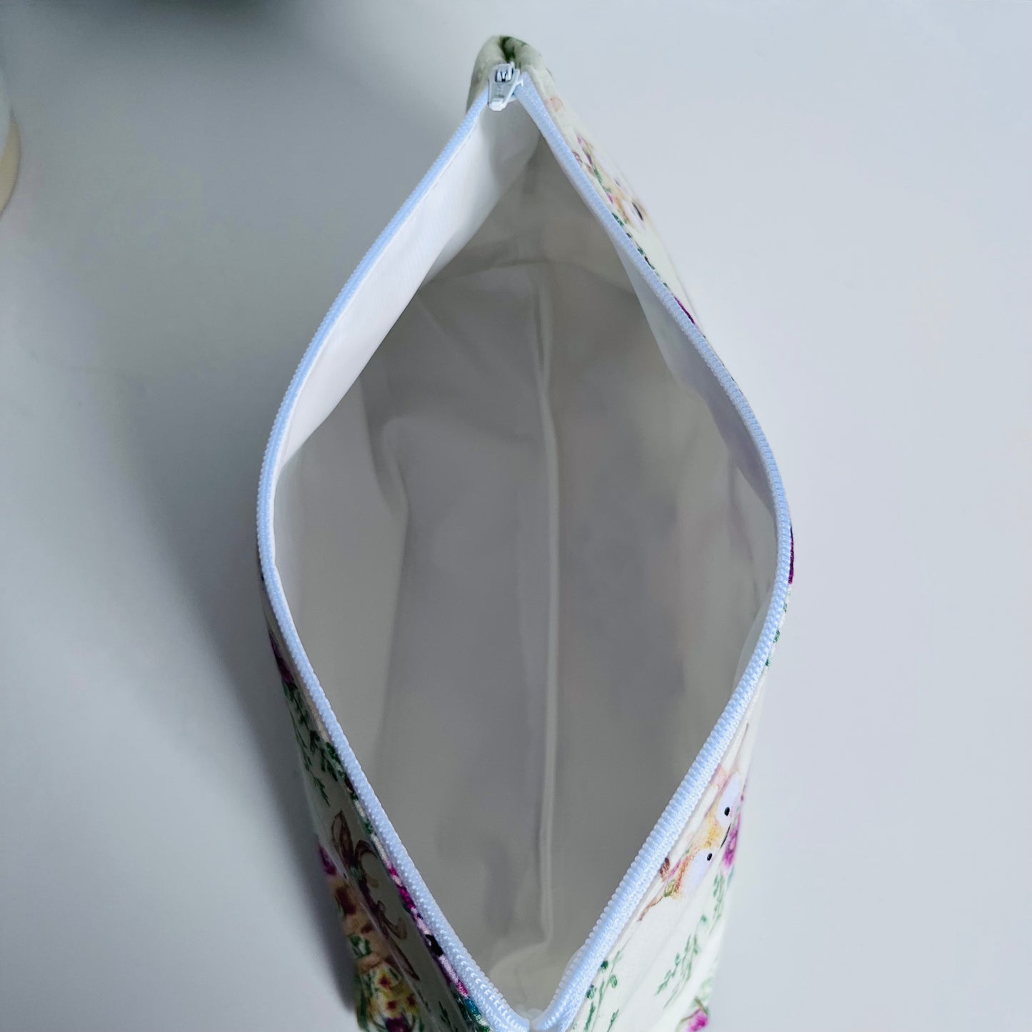 Floral Deer Travel/Cosmetic Bag