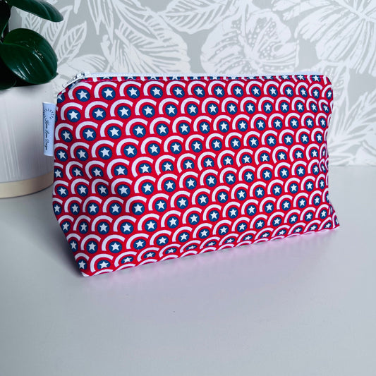 Captain America Travel/Cosmetic Bag