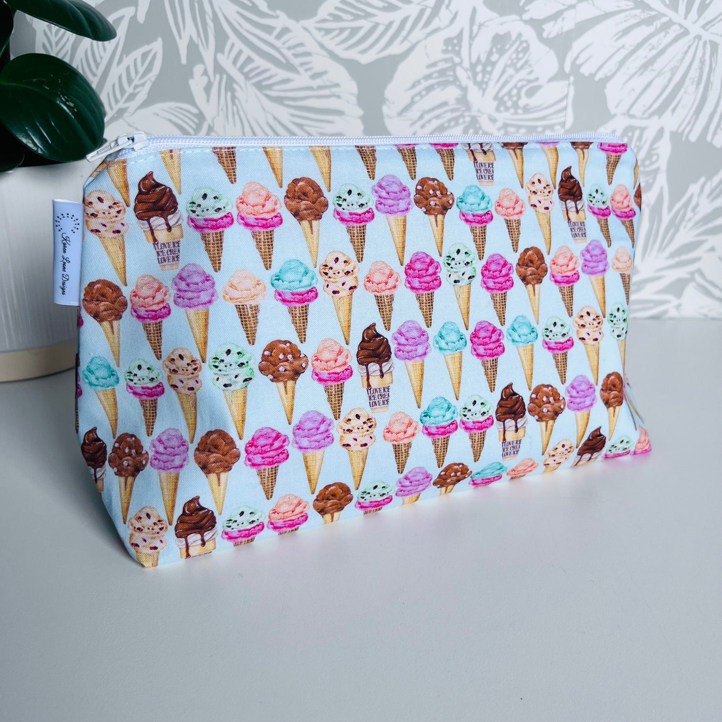 Ice Cream Travel/Cosmetic Bag