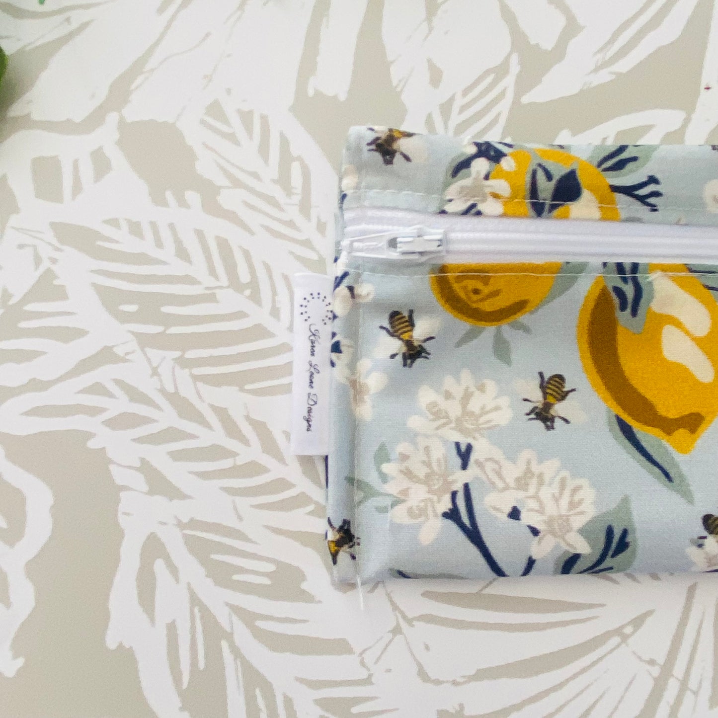 Bee & Lemon Cutlery/Travel Bag