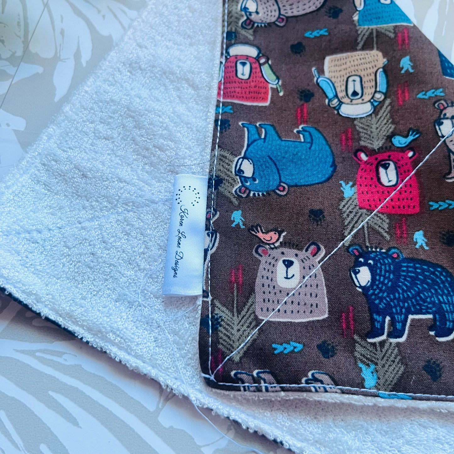 Brown Bear Wash Cloth