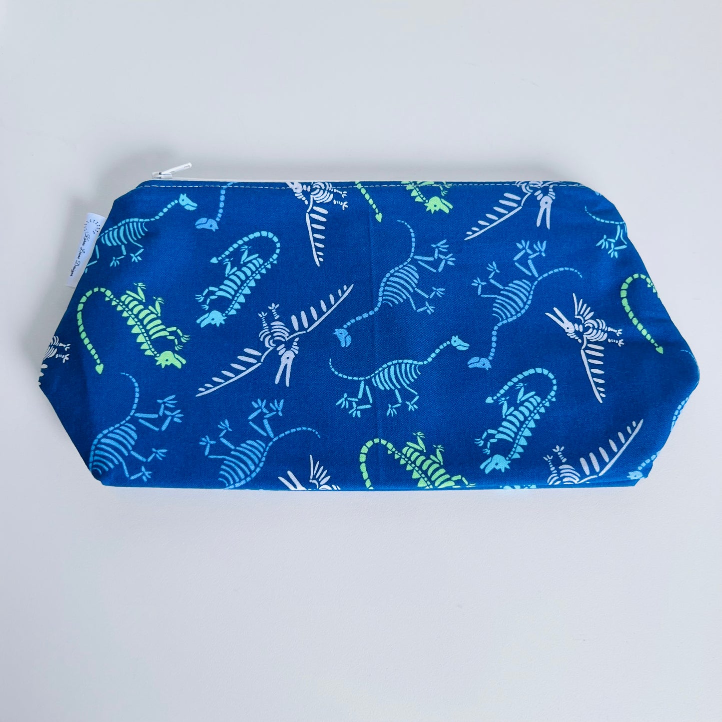 Dino Skeleton Travel/Cosmetic Bag