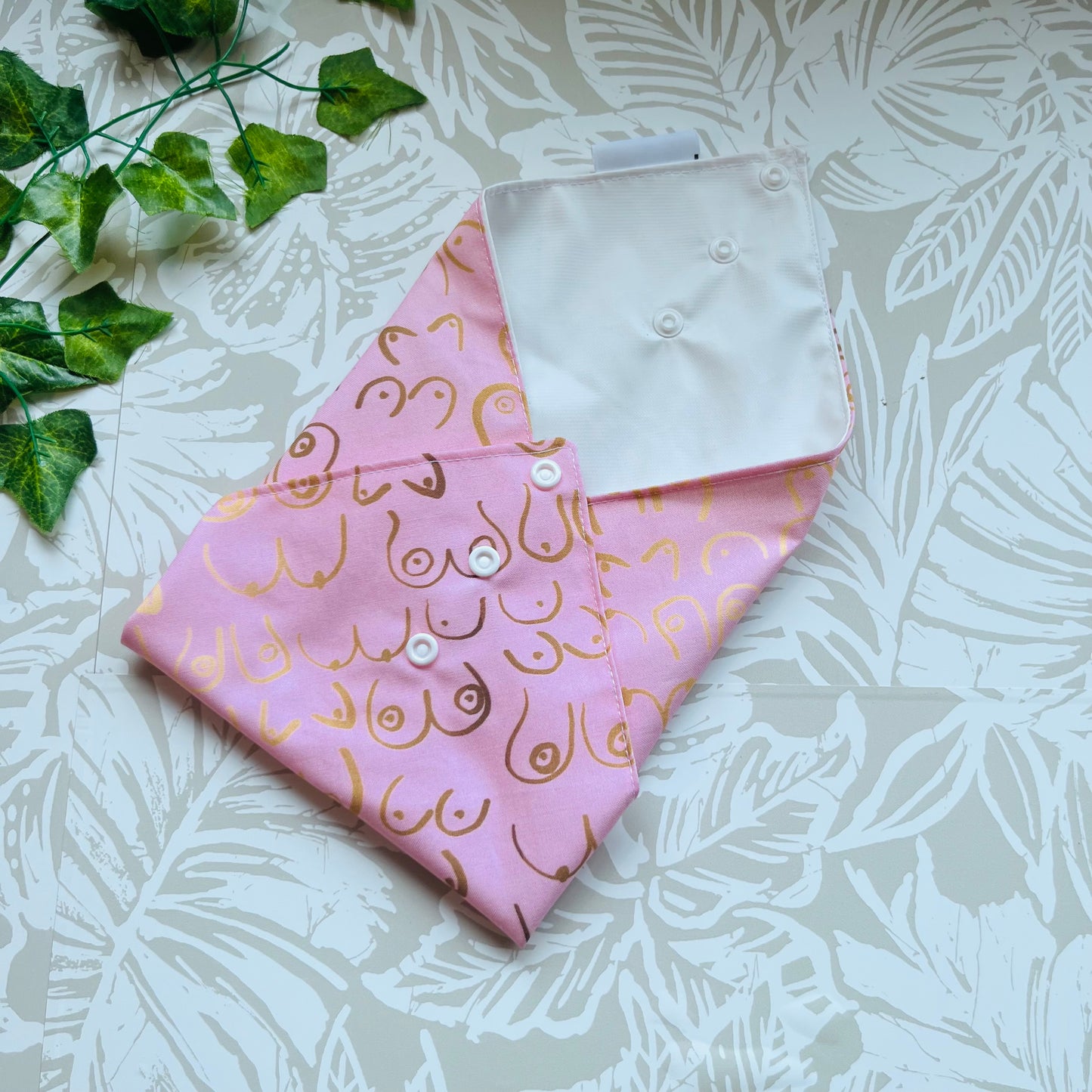 Pink & Gold Boob Sandwich Wrap