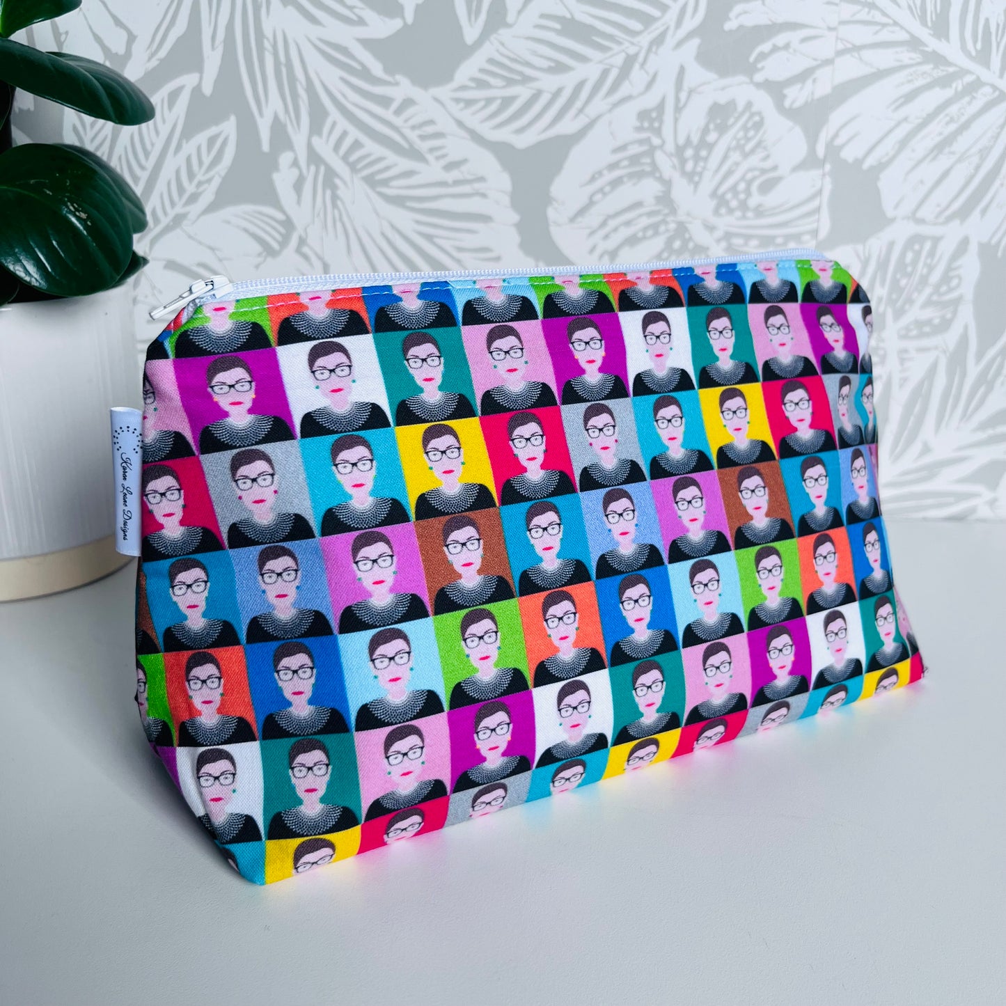 Ruth Bader Ginsburg Travel/Cosmetic Bag