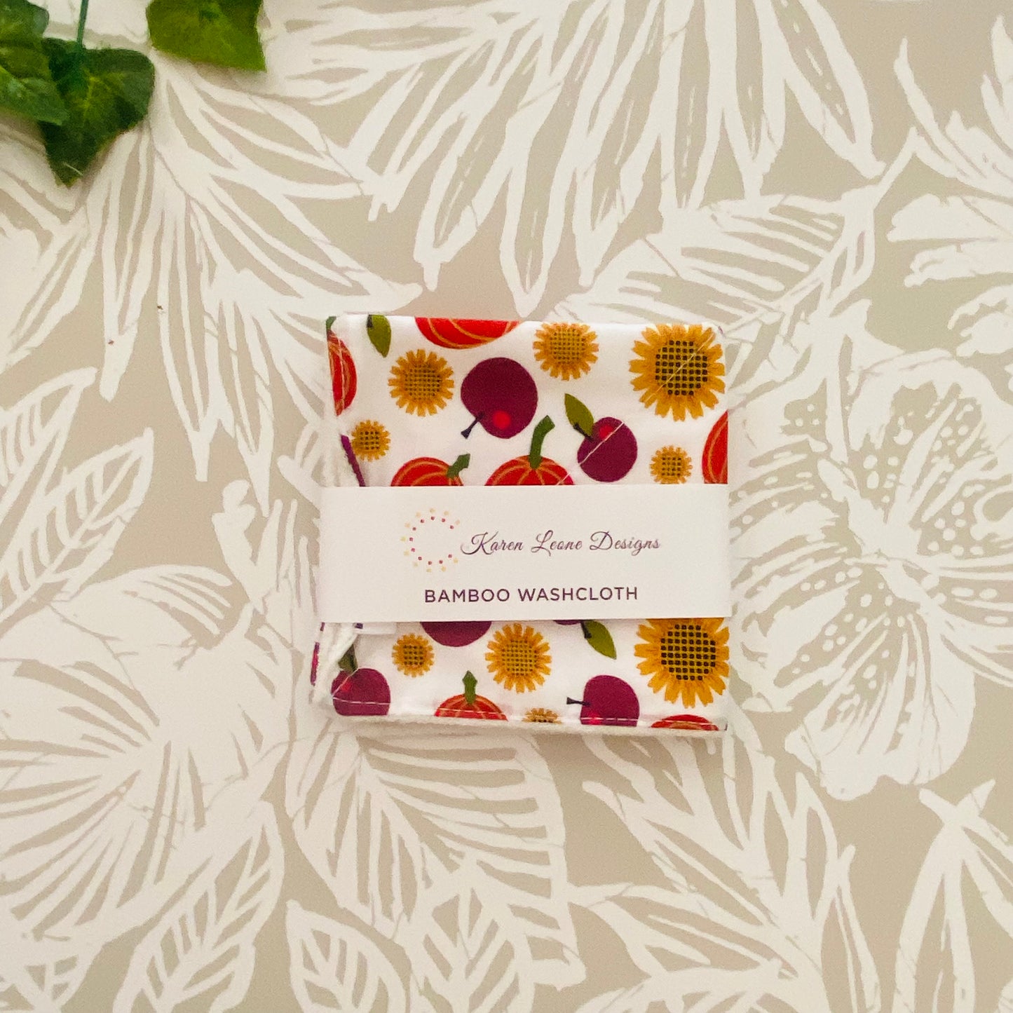 Fall Harvest Wash Cloth