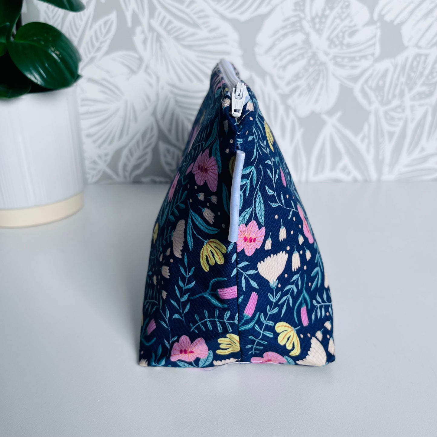 Floral Travel/Cosmetic Bag