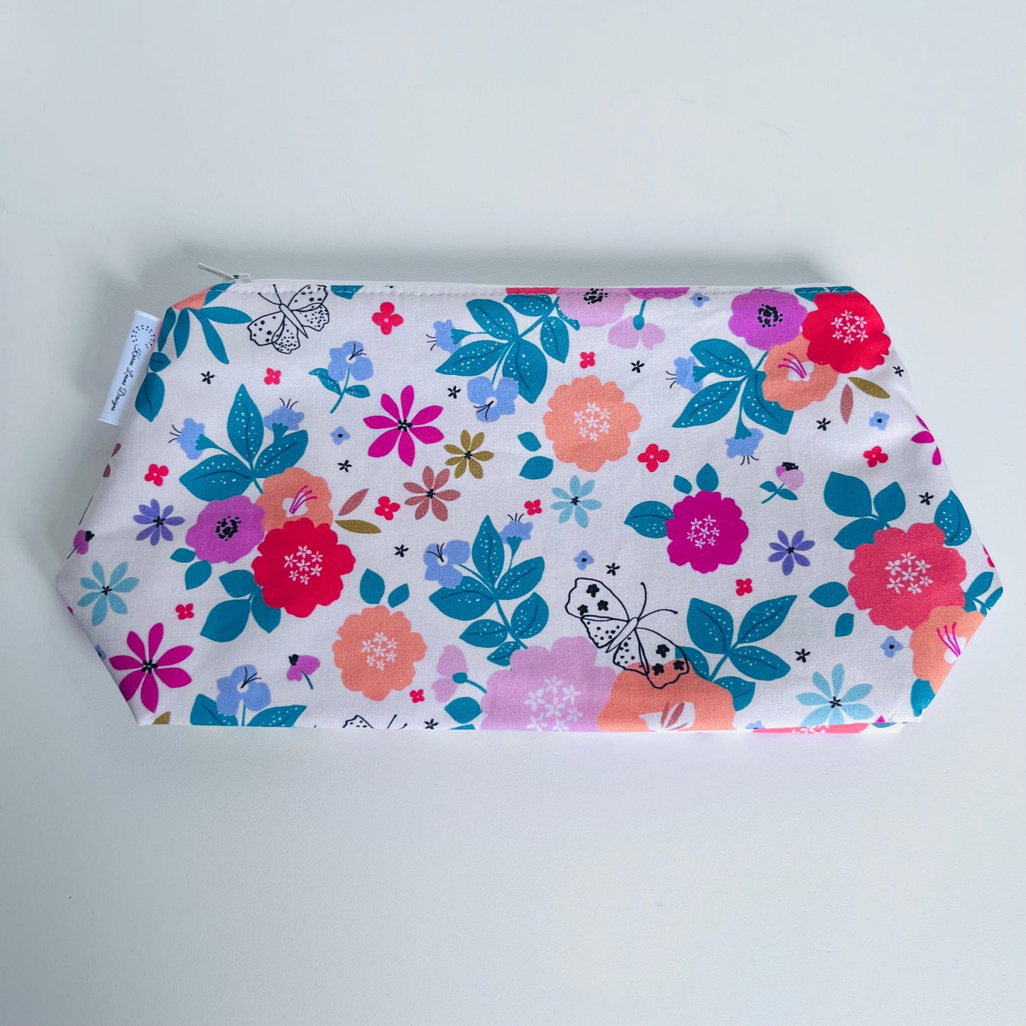 Floral Travel/Cosmetic Bag