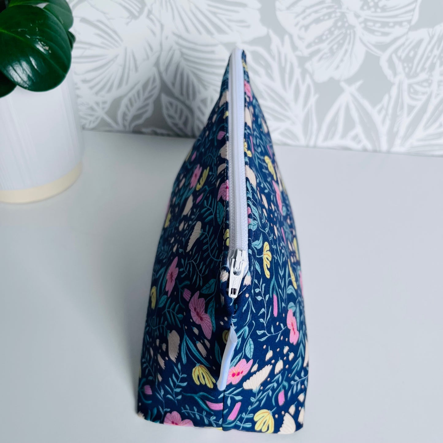 Floral Travel/Cosmetic Bag