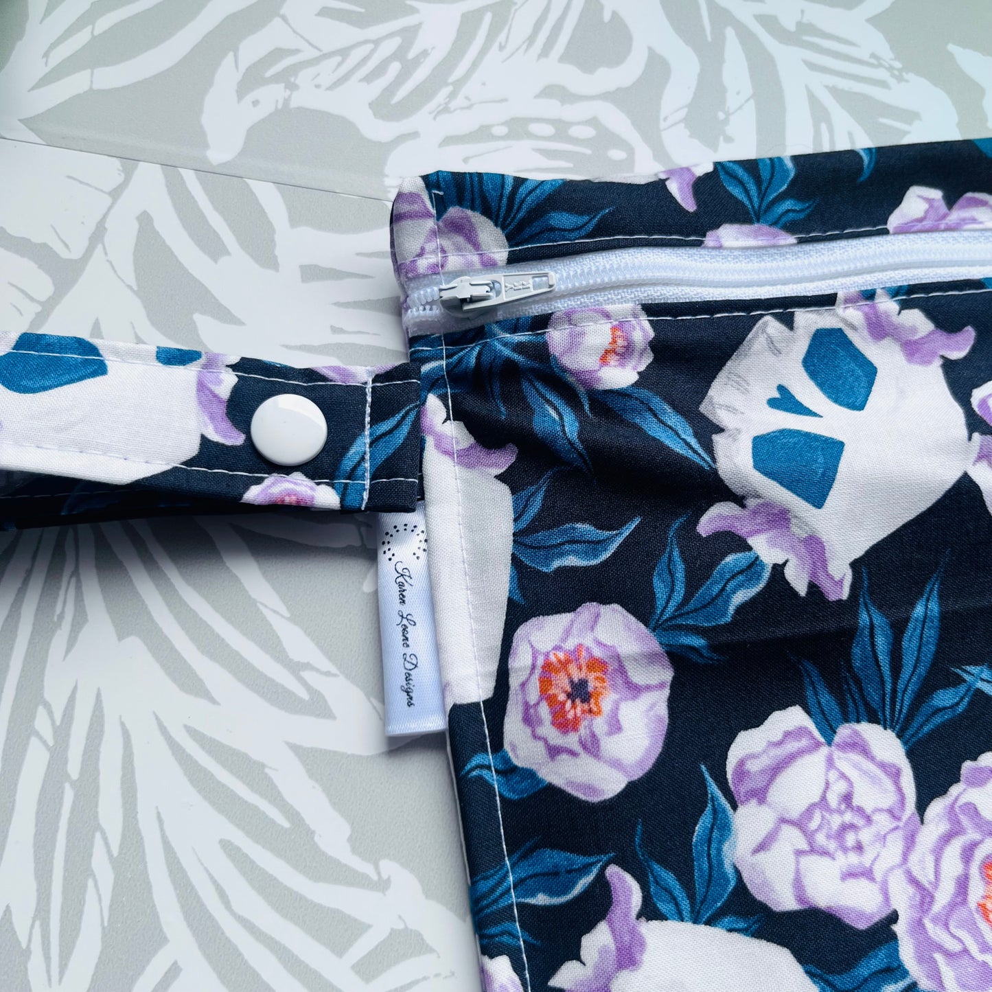Skull & Floral Wet Bag