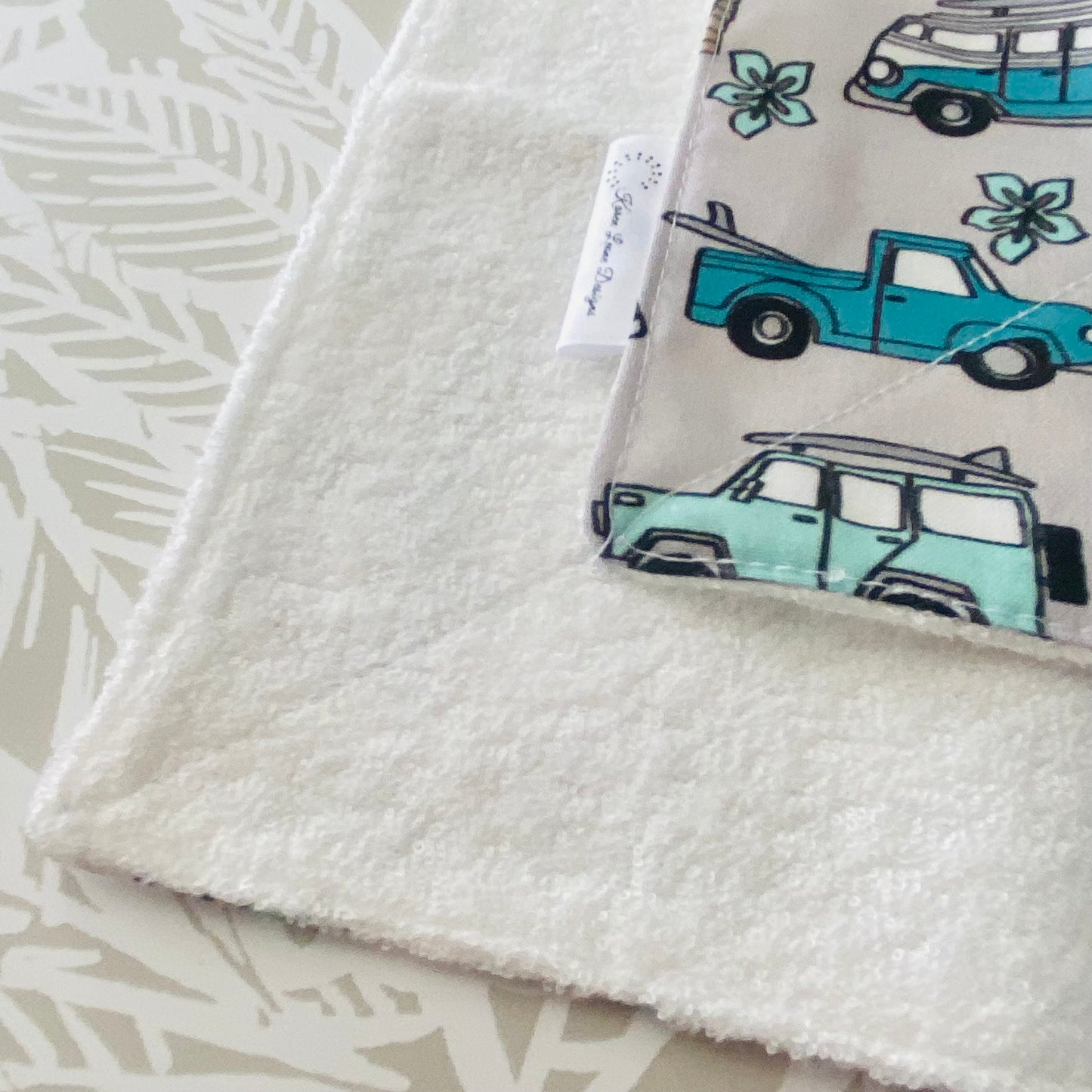 Surfer Vans Wash Cloth