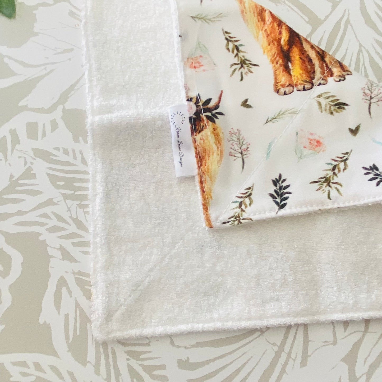 Highland Cow Wash Cloth