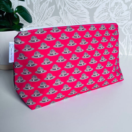 Canadian Mounties  Travel/Cosmetic Bag