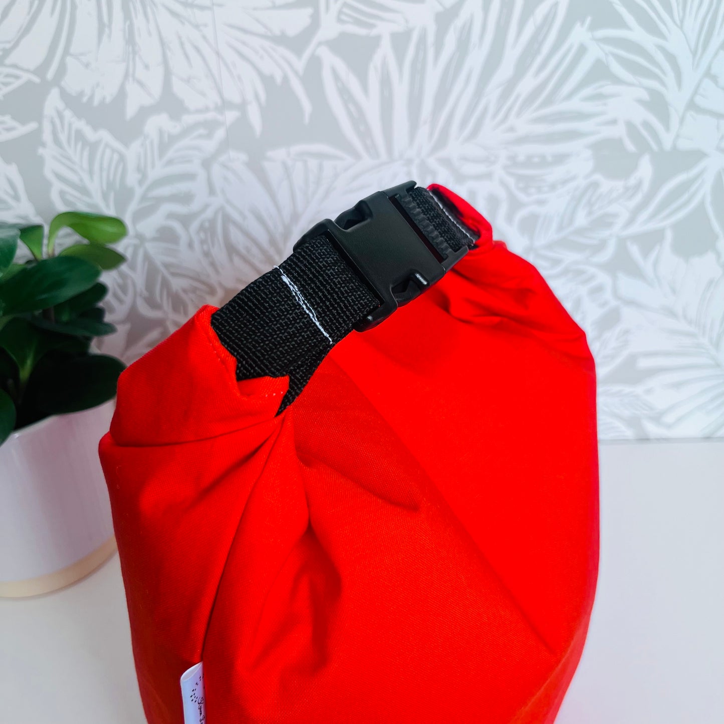Solid Orange Lunch Bag