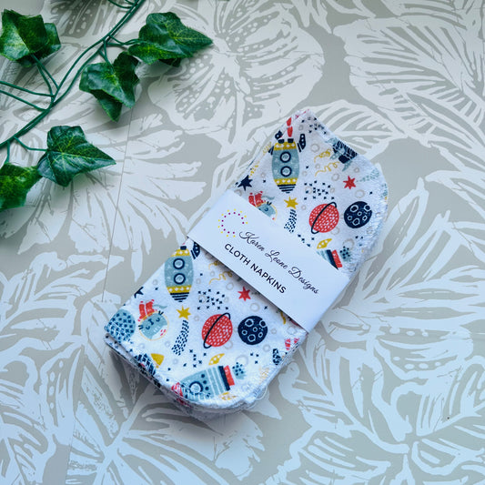 Outer Space Cloth Napkin
