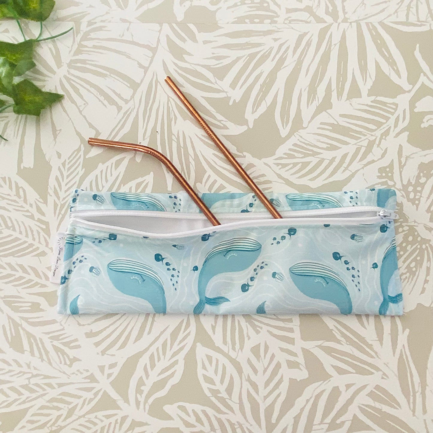 Blue Whale Cutlery/Travel Bag