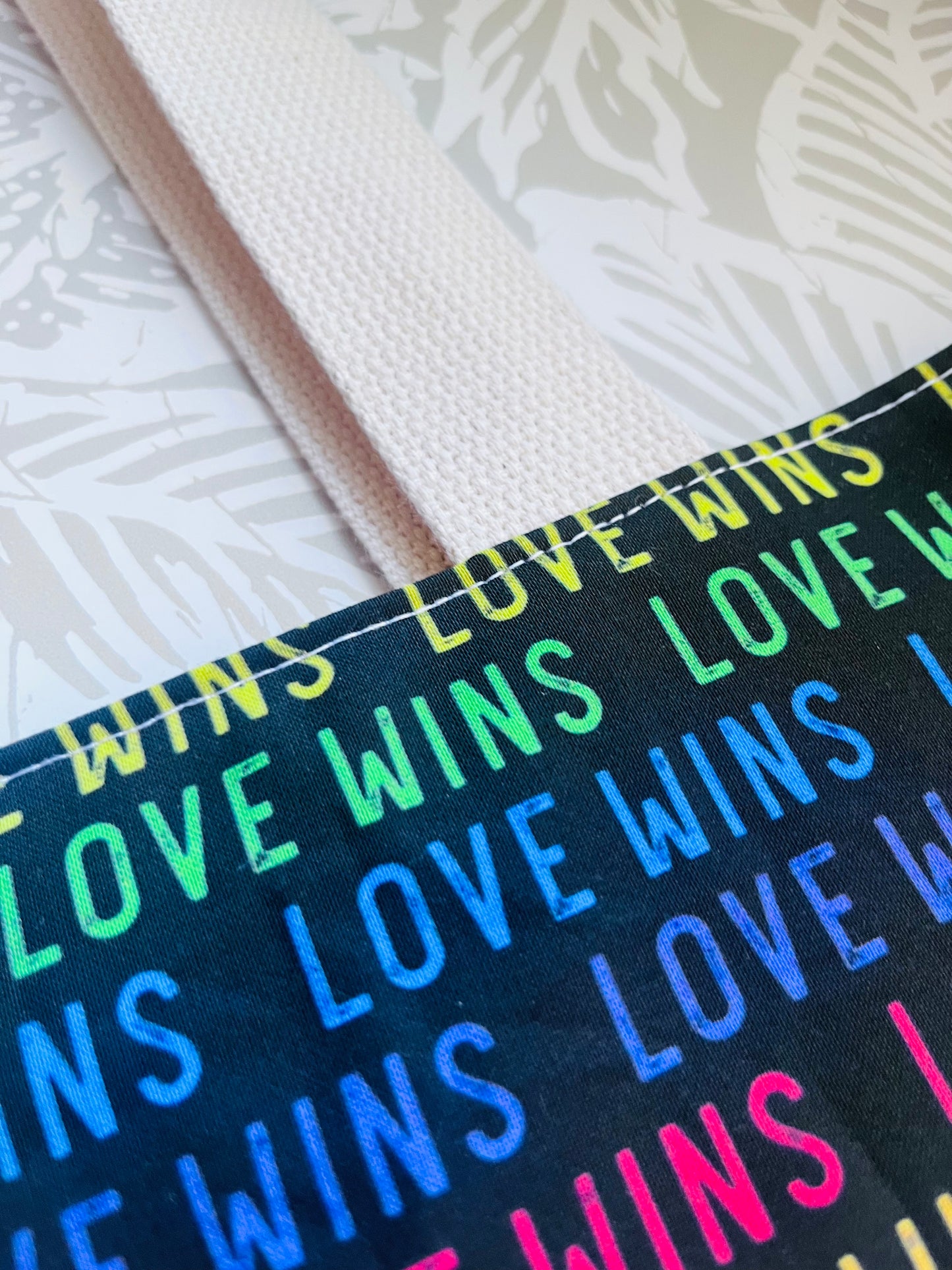 Love Wins Market Tote