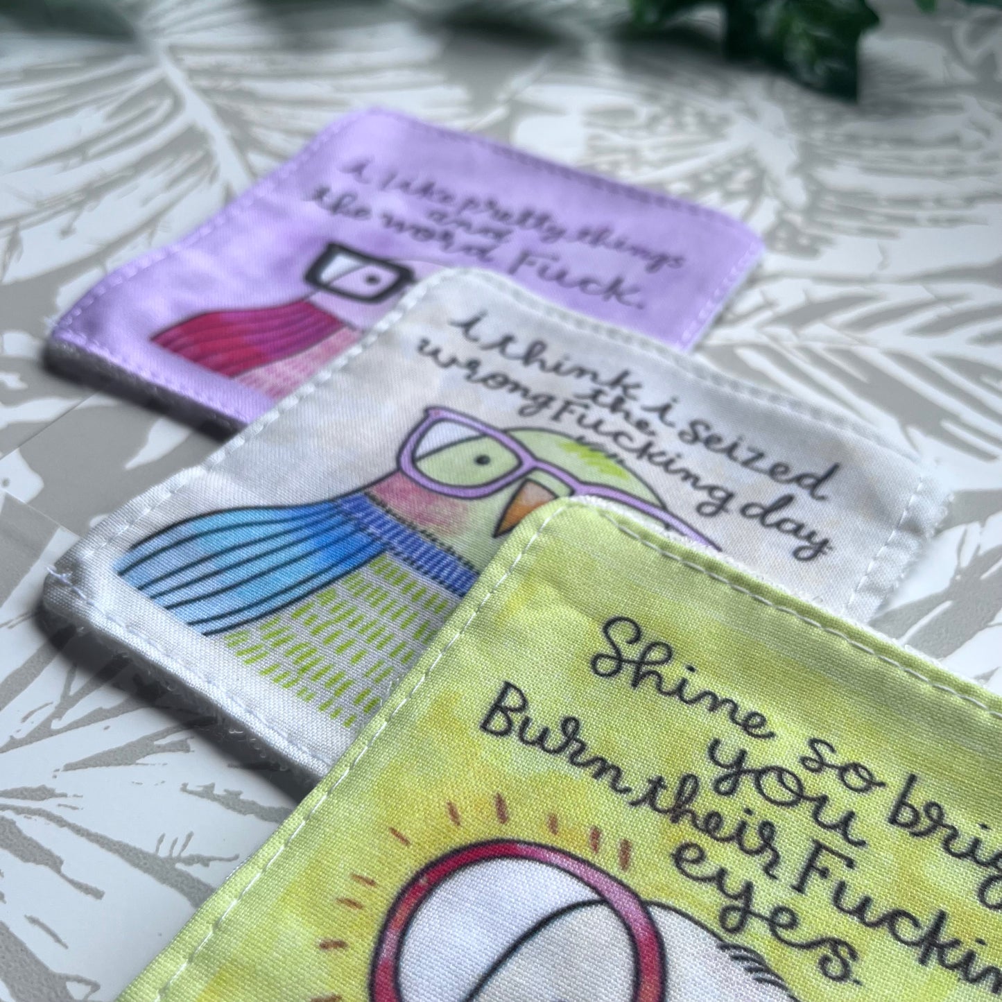 Profanity Bird Pack 2 Face Wipes