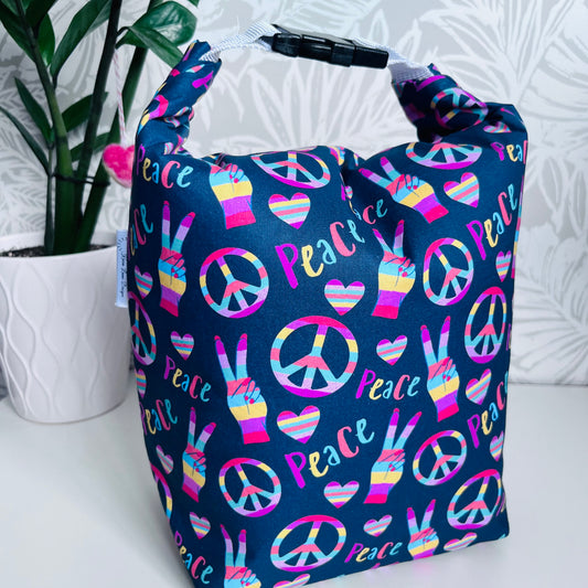 Peace & Love Lunch Bag