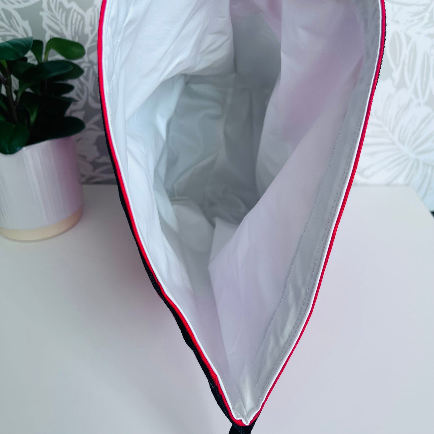 Solid Orange Lunch Bag