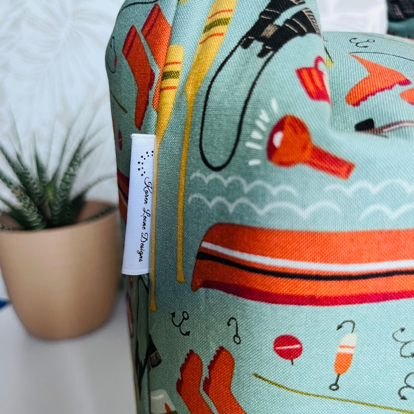 Tent & Canoe Lunch Bag