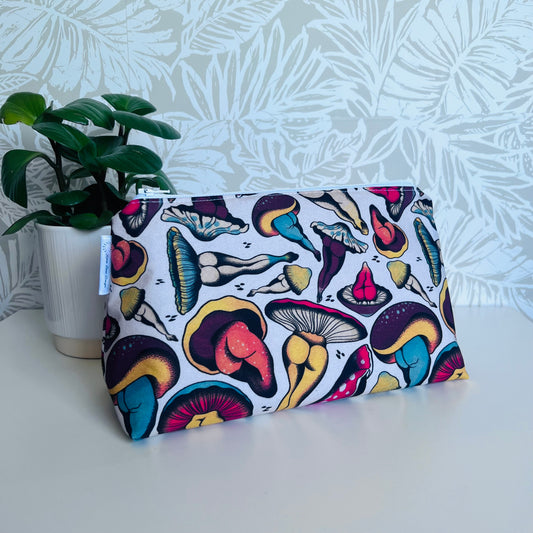 Mushroom Bum Travel/Cosmetic Bag