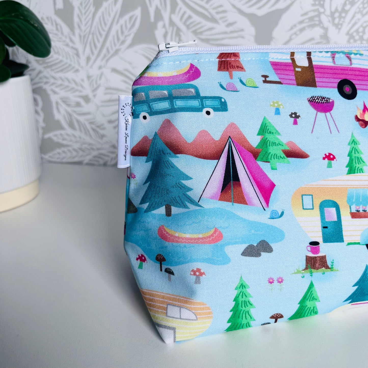 Retro Camper Travel/Cosmetic Bag