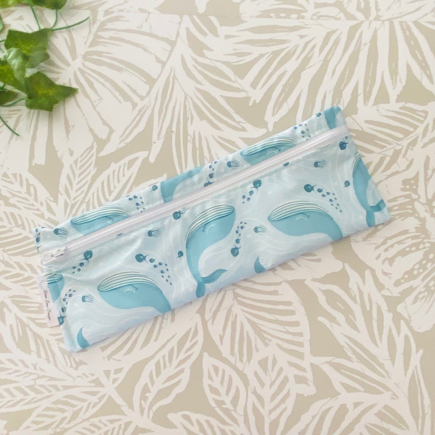Blue Whale Cutlery/Travel Bag