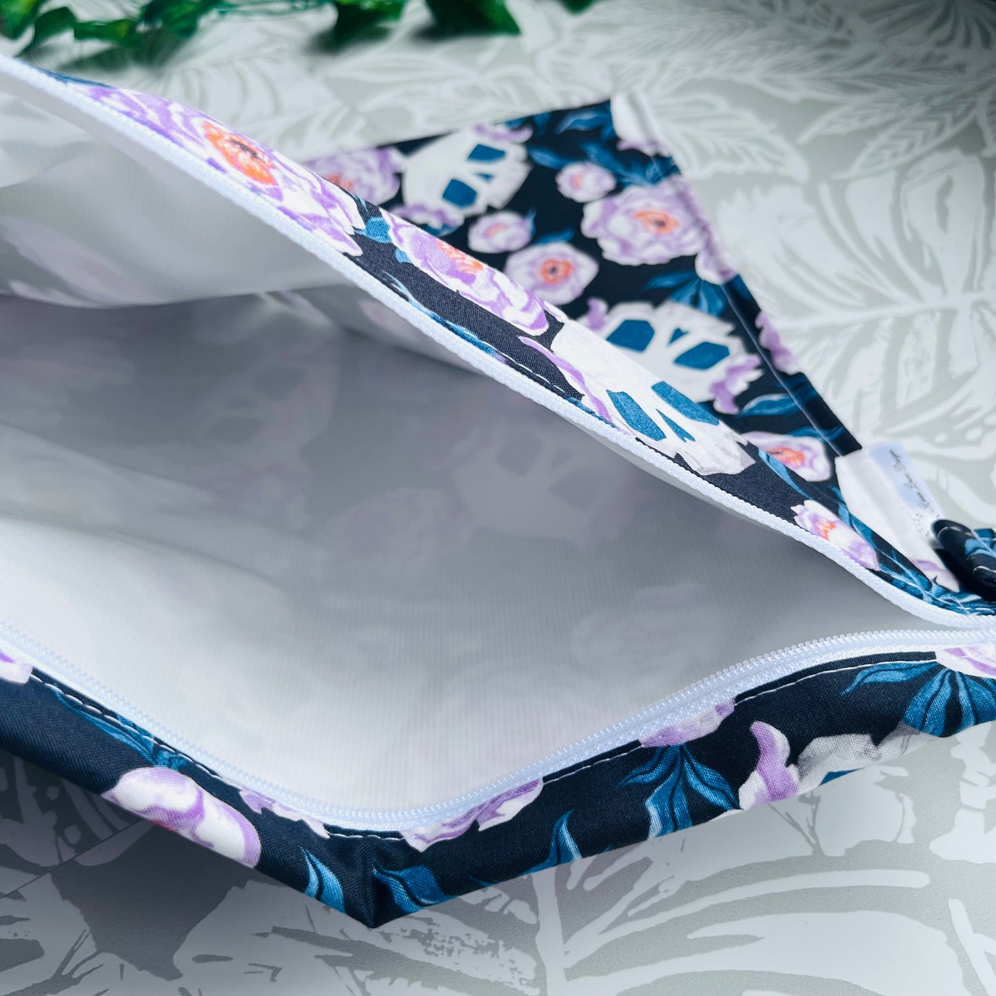 Skull & Floral Wet Bag