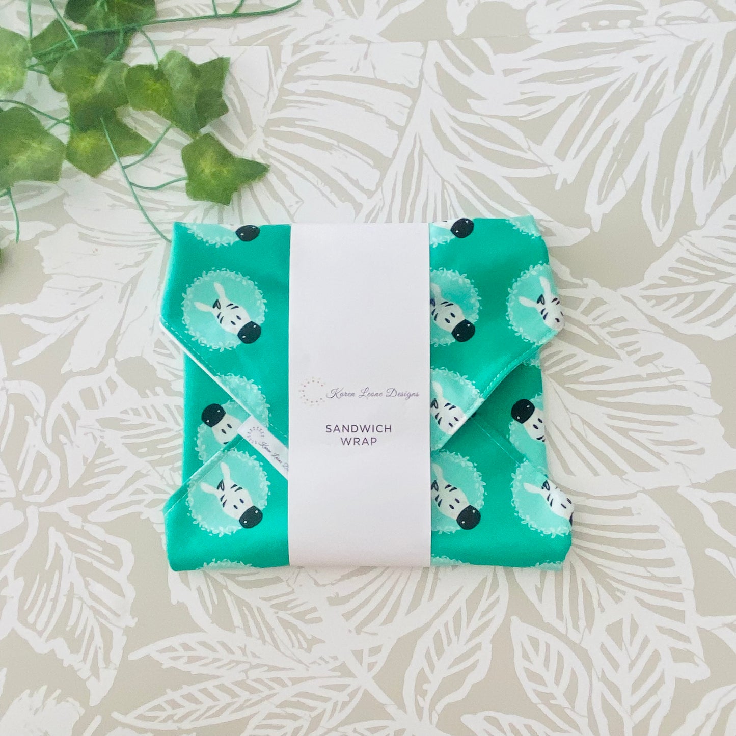 Green Zebra Sandwich Wrap