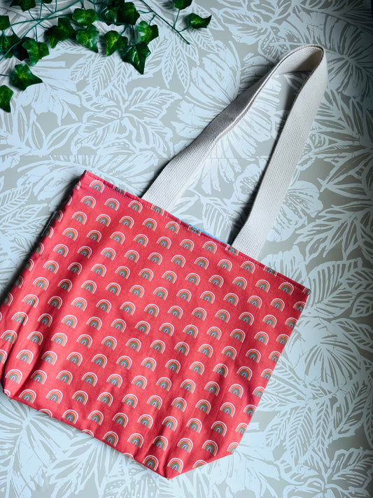 Orange Rainbows Market Tote