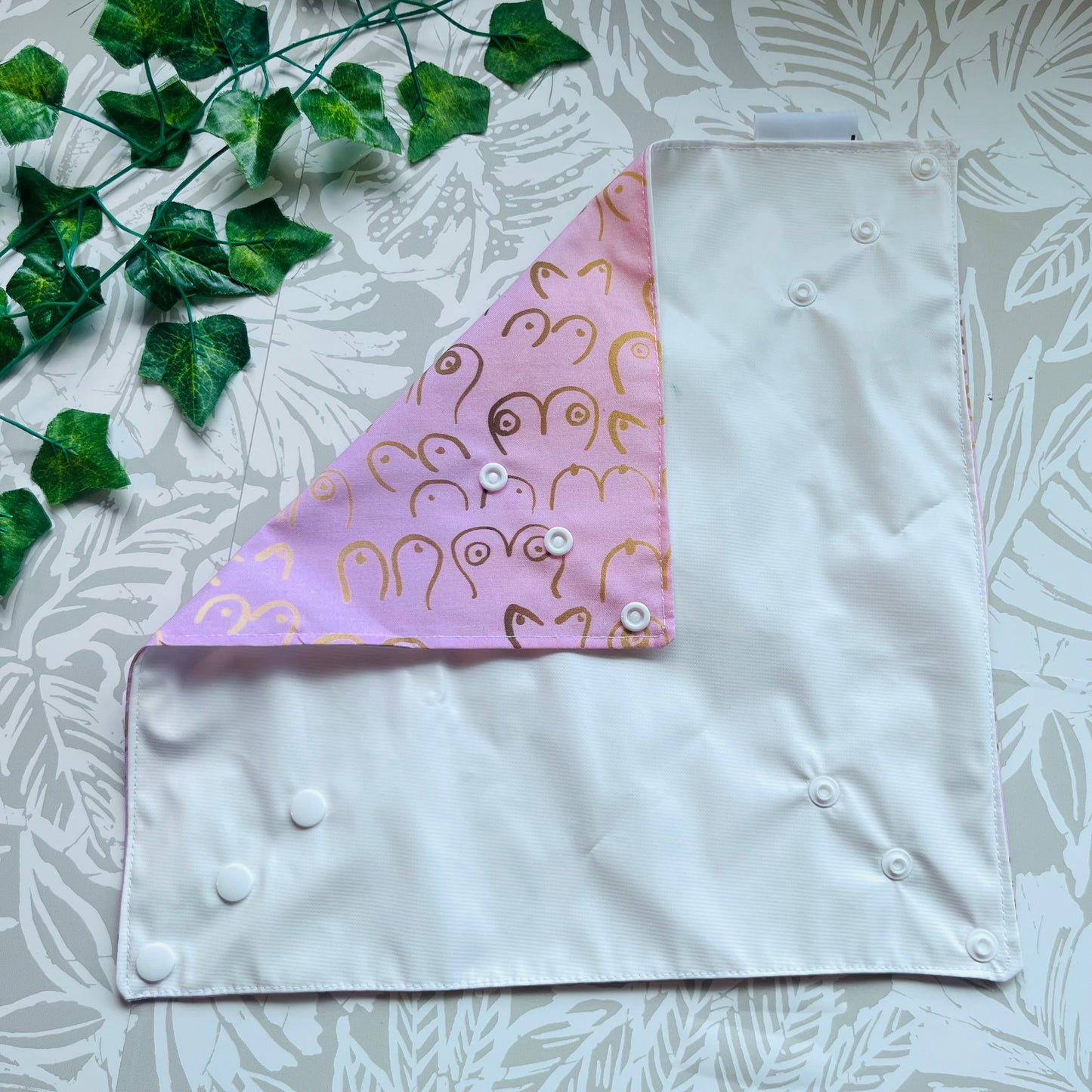 Pink & Gold Boob Sandwich Wrap