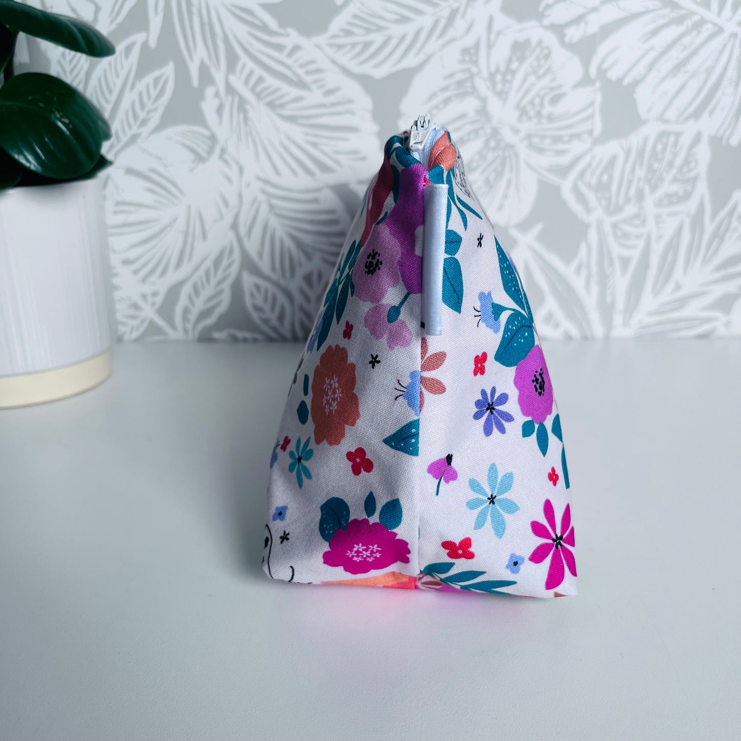 Floral Travel/Cosmetic Bag