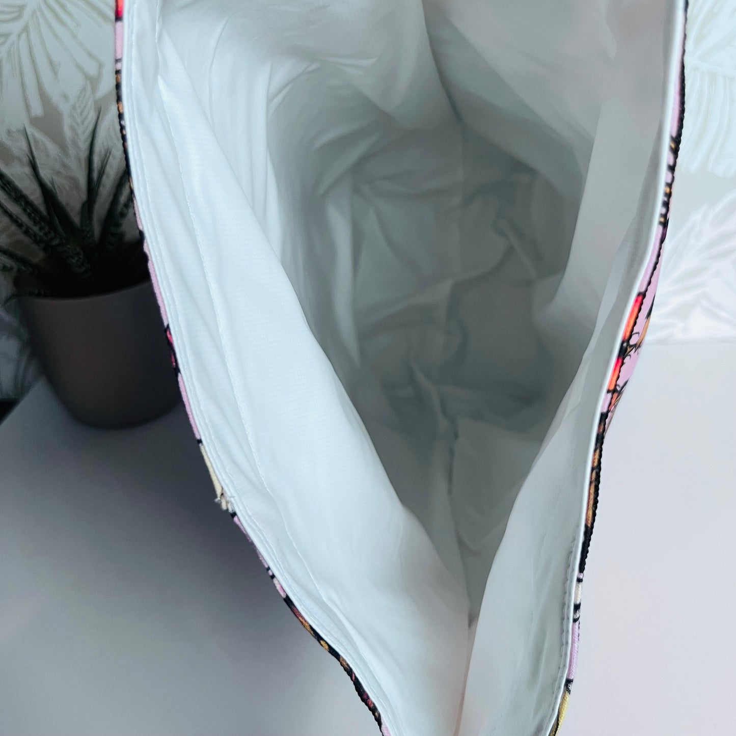 Pink Veggie Legs Lunch Bag