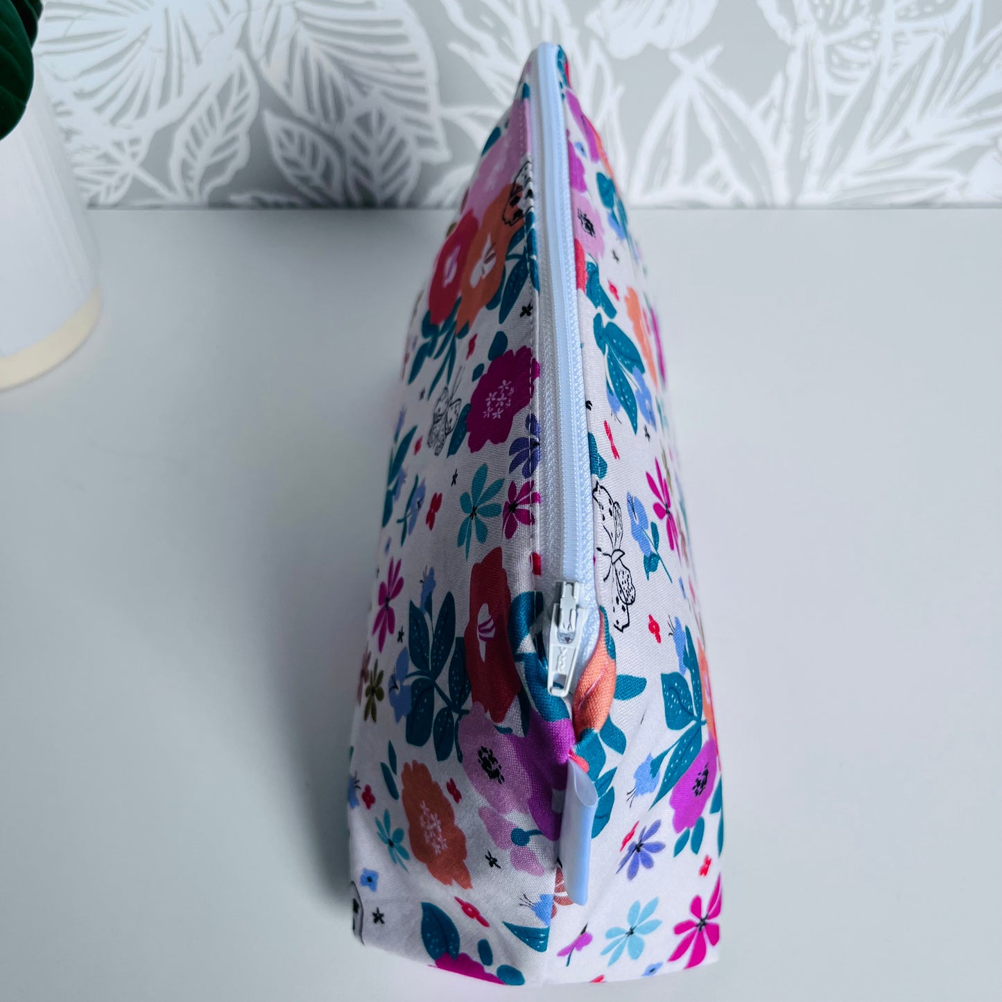 Floral Travel/Cosmetic Bag