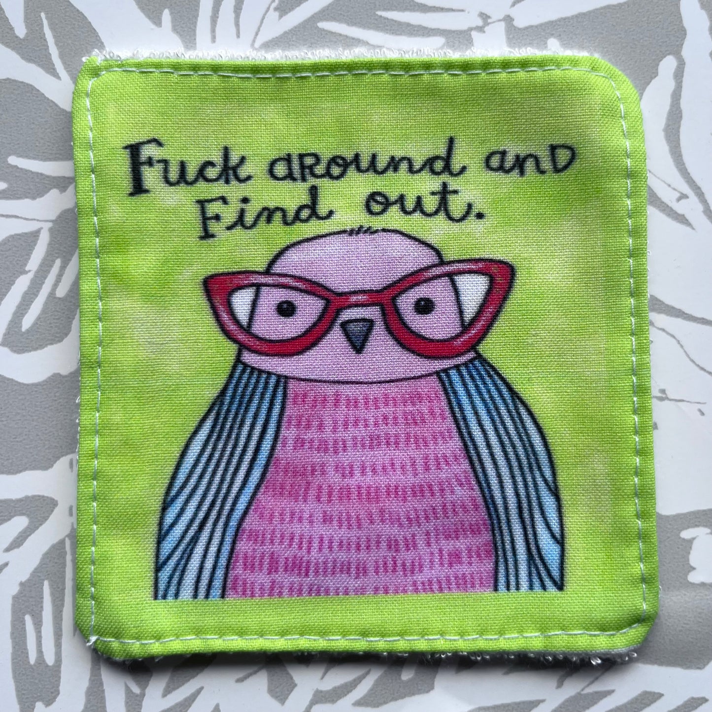 Profanity Bird Pack 2 Face Wipes