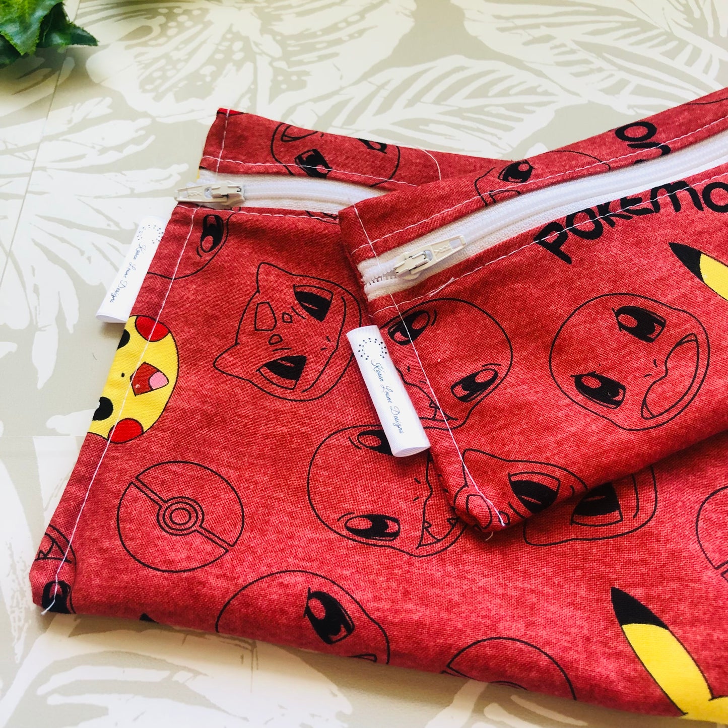 Pokemon Sandwich & Snack Bags