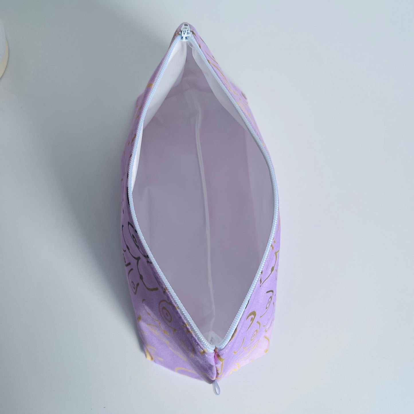 Pink with Gold Boob Travel/Cosmetic Bag