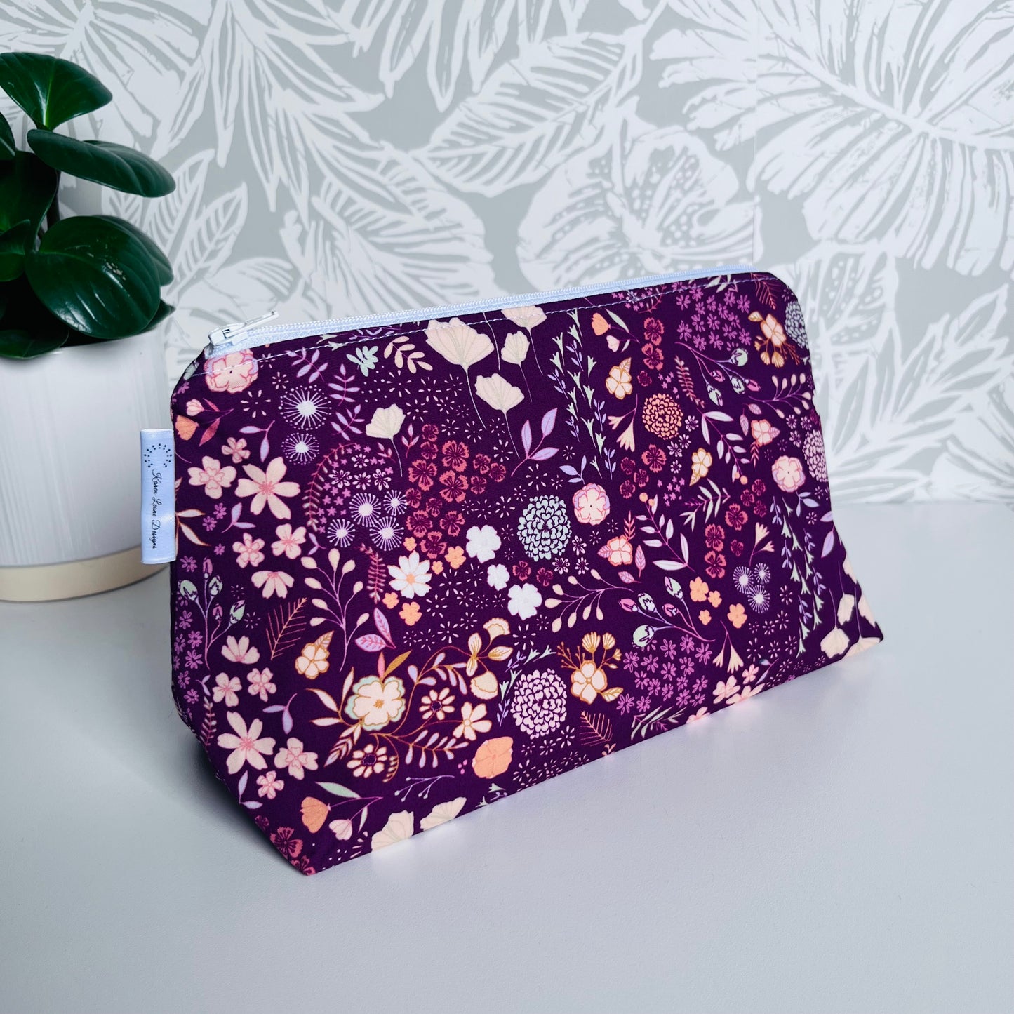 Floral Travel/Cosmetic Bag