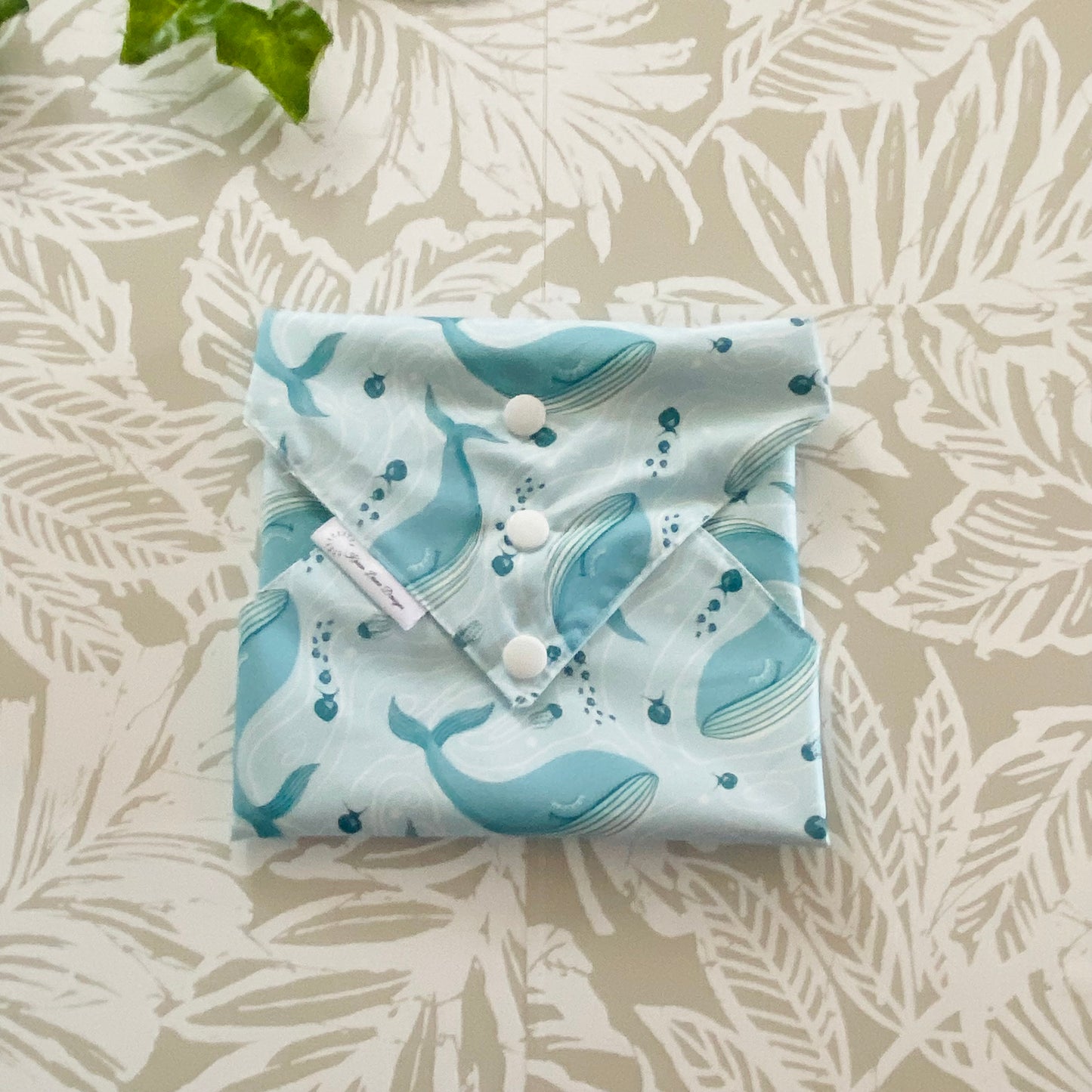 Blue Whale Sandwich Wrap