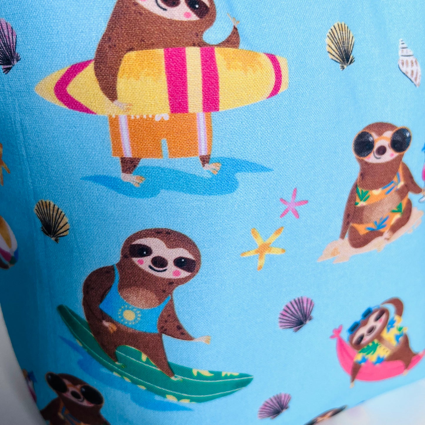 Surfing Sloth Lunch Bag