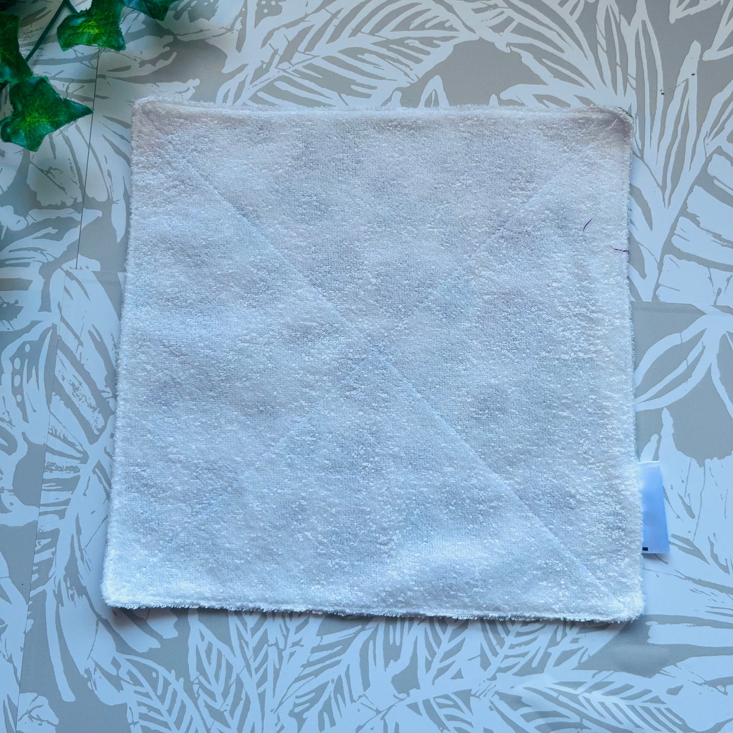 Pink Floral Wash Cloth