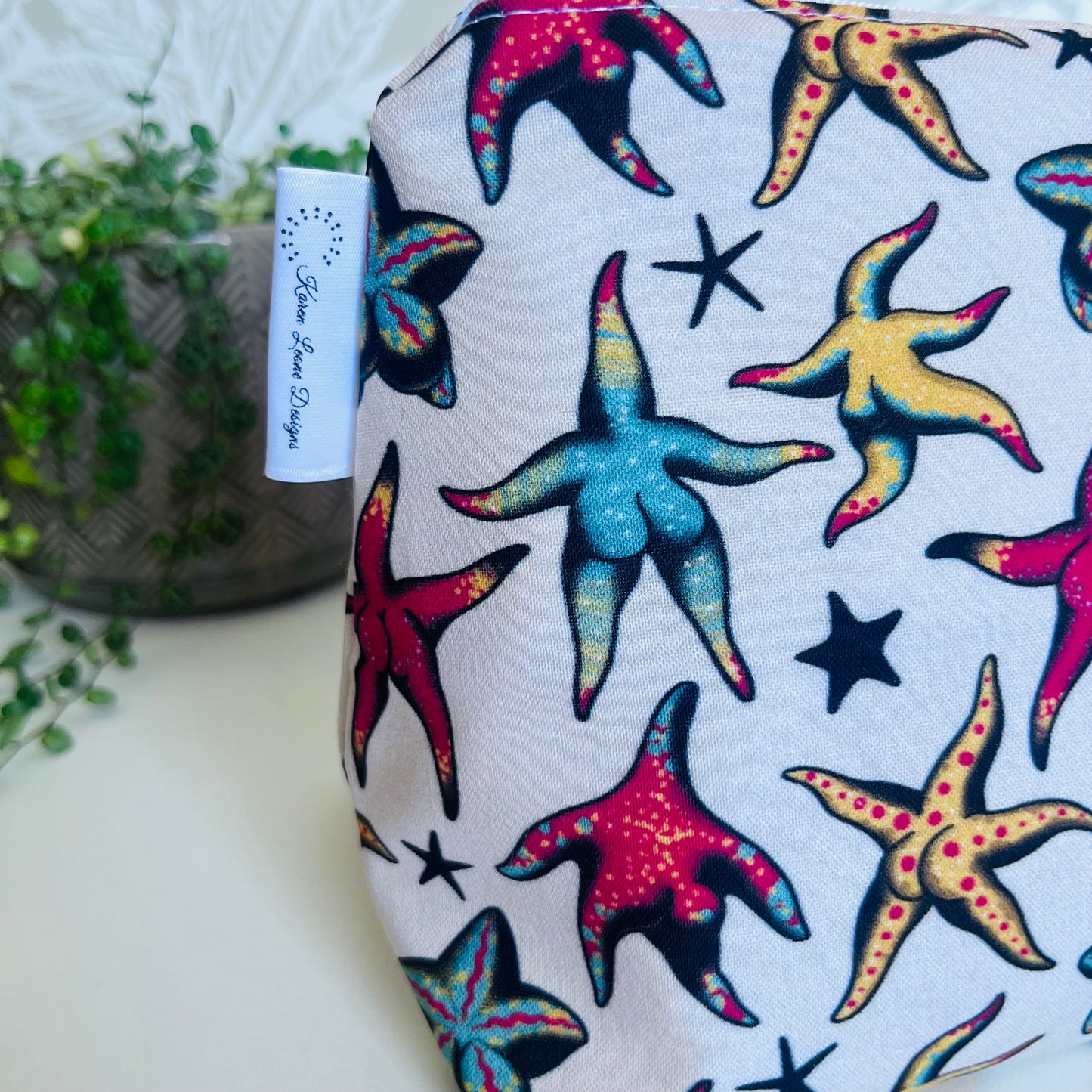 Starfish Bum Travel/Cosmetic Bag