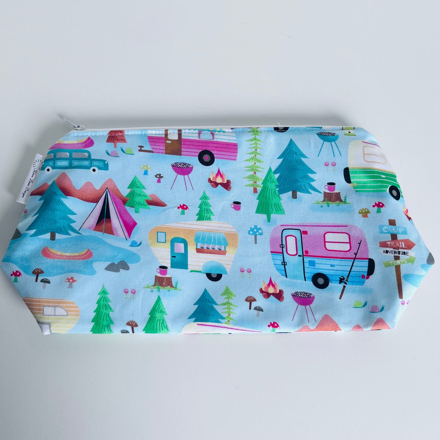 Retro Camper Travel/Cosmetic Bag