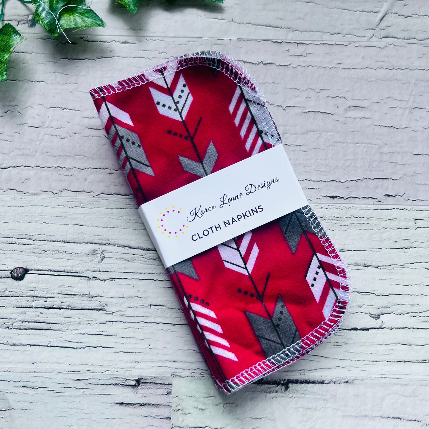 Red Arrows Cloth Napkin