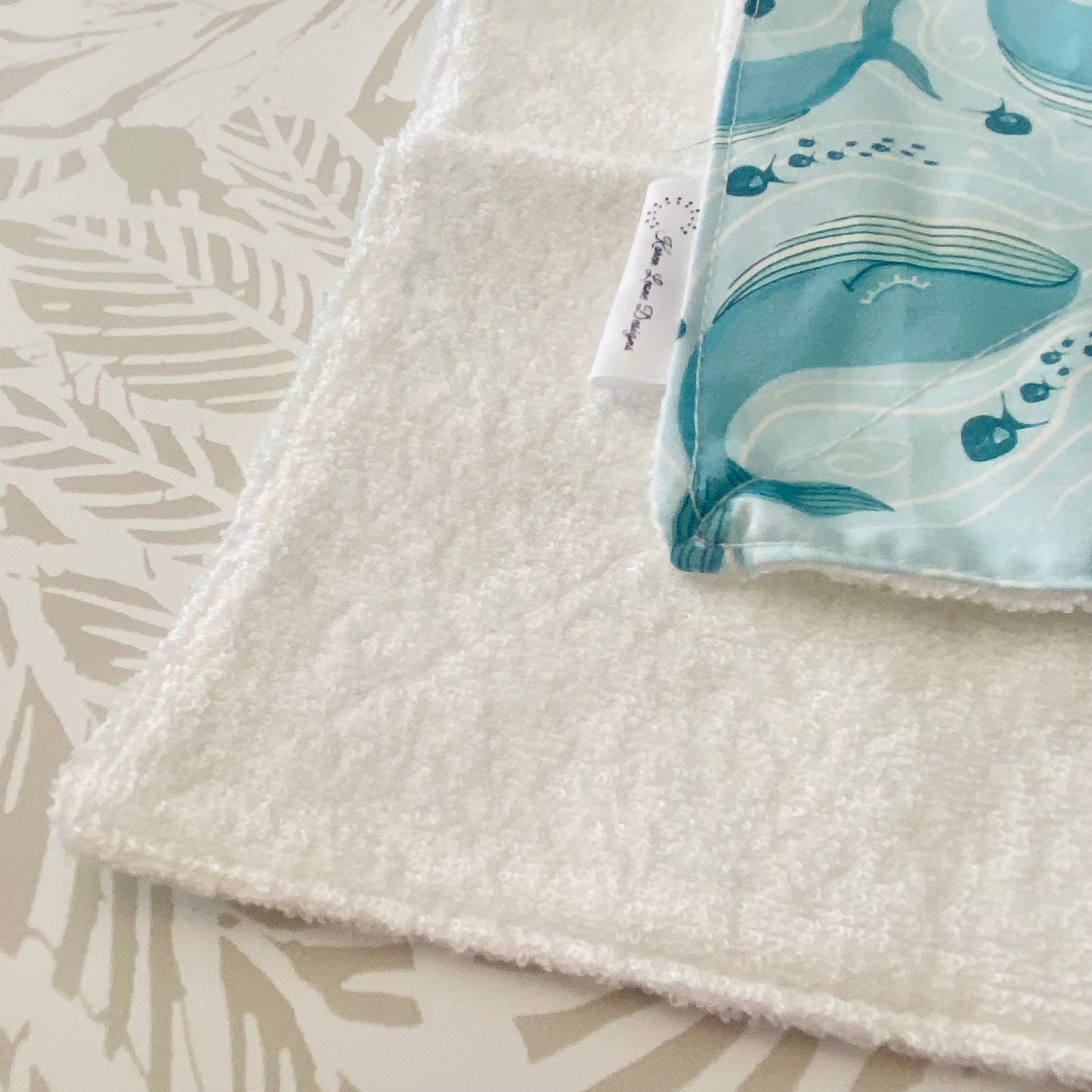 Blue Whale Wash Cloth