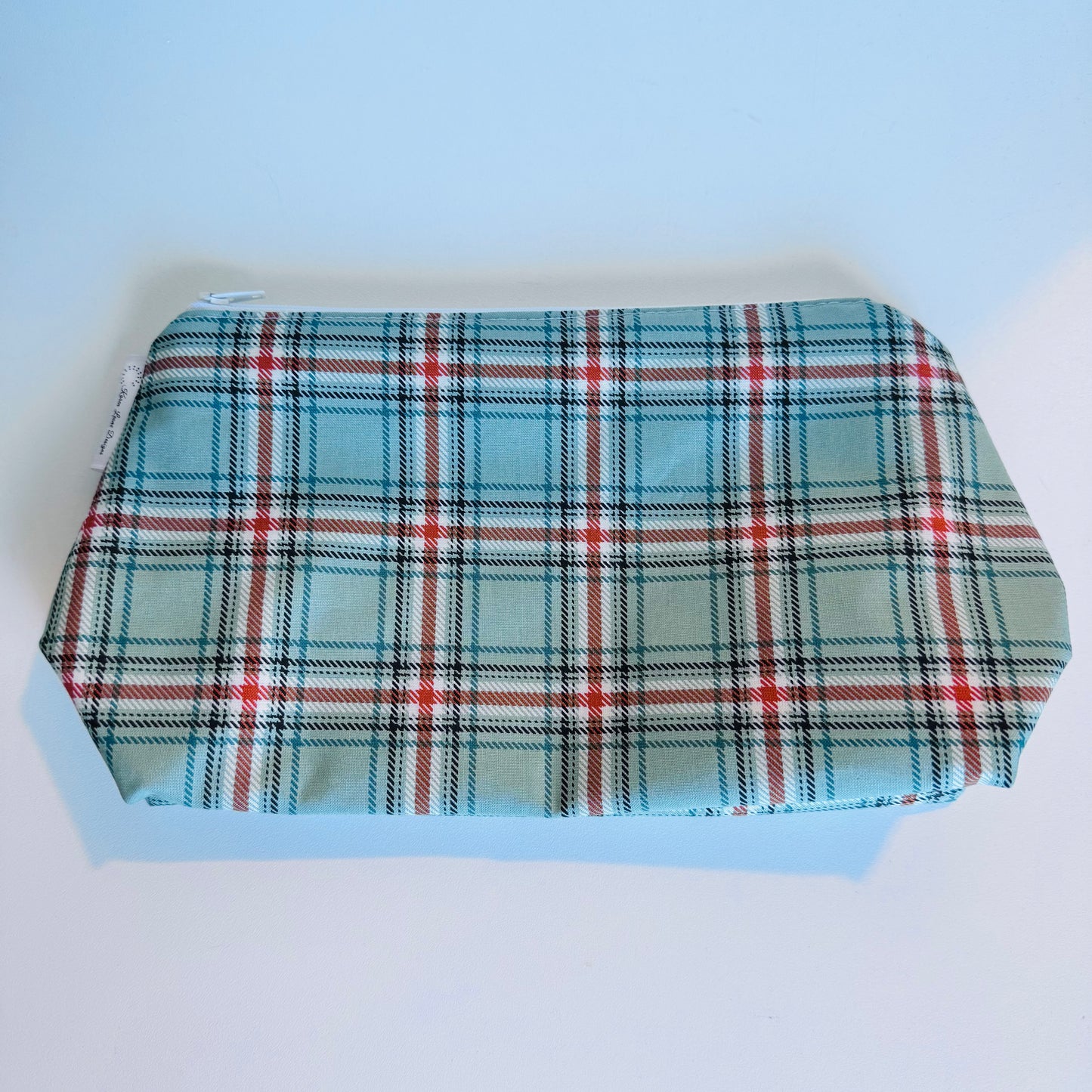 Plaid Travel/Cosmetic Bag